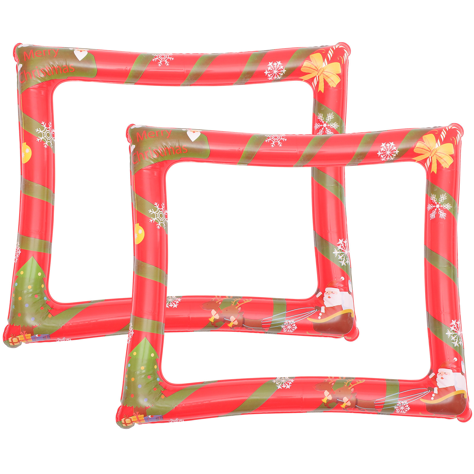 2Pcs Christmas Inflatable Phot - Photo Booth Frame review and price