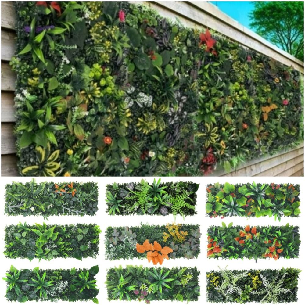 DIY Artificial Plant Wall Pane - Flower Wall Panel review and price