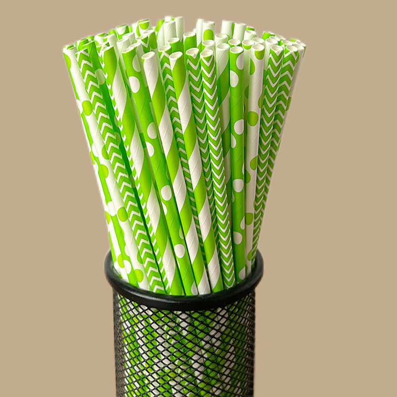 100 disposable biodegradable s - Paper Straw Color review and price