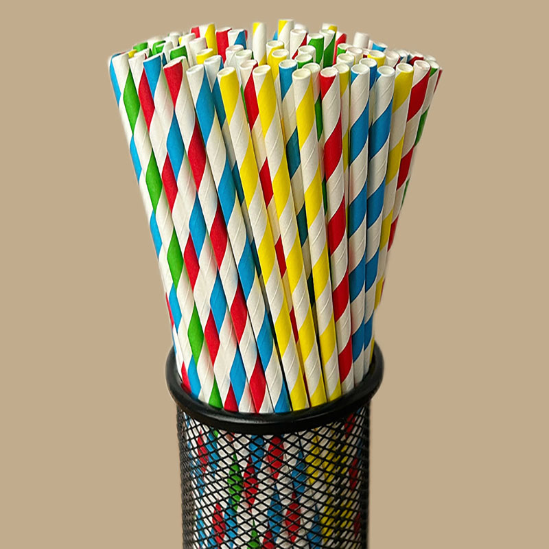 100 disposable biodegradable s - Paper Straw Color review and price