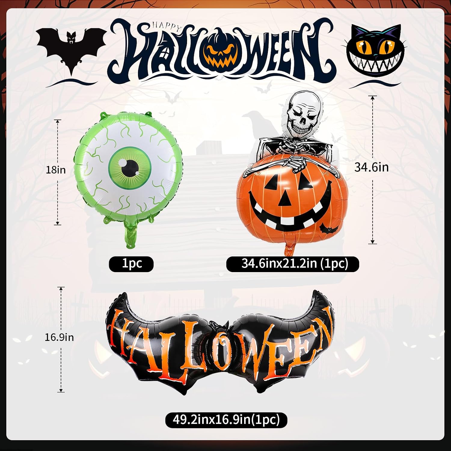 Halloween Balloons Garland Arc - Balloon Arch Kit review and price