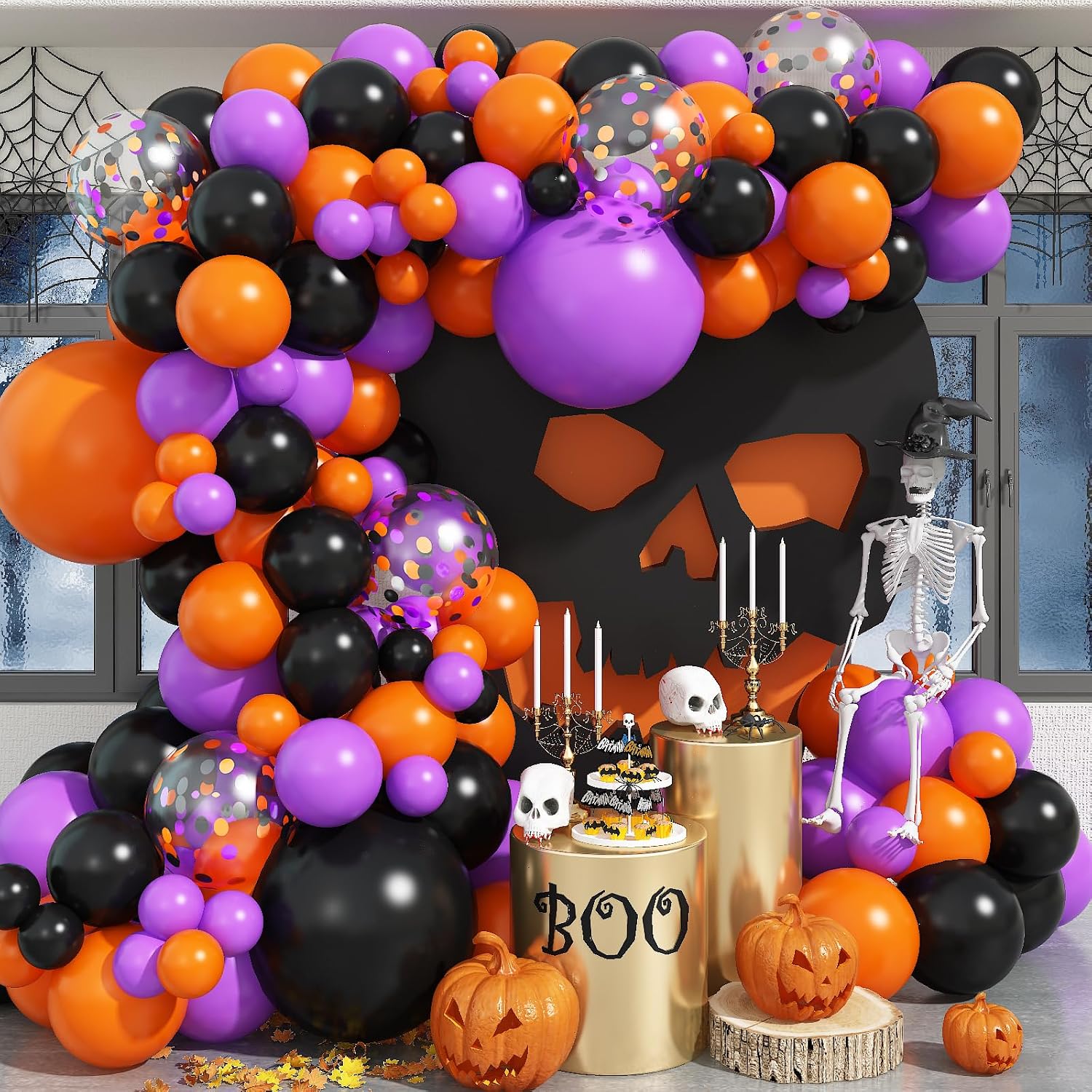 Jobkoo Halloween Balloon Arch  - Balloon Arch Kit review and price